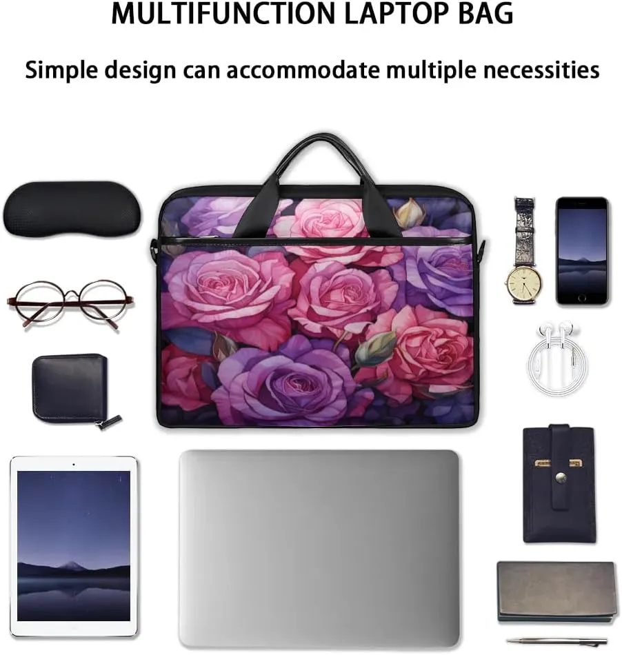 Laptop Shoulder Bag for 13-15 Inch Waterproof Laptop Sleeve Case Bag Slim Computer Carry Case Computer Cases for Laptops