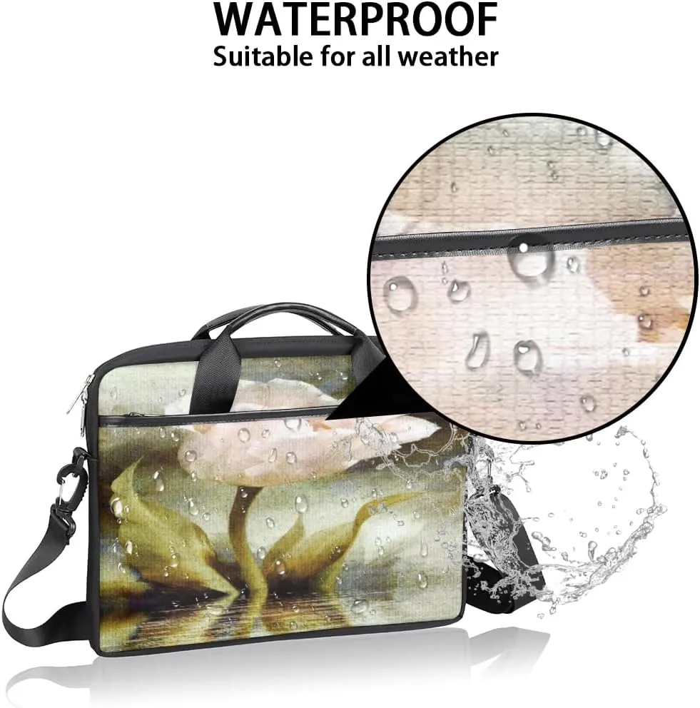 Laptop Shoulder Bag for 13-15 Inch Waterproof Laptop Sleeve Case Bag Slim Computer Carry Case Computer Cases for Laptops