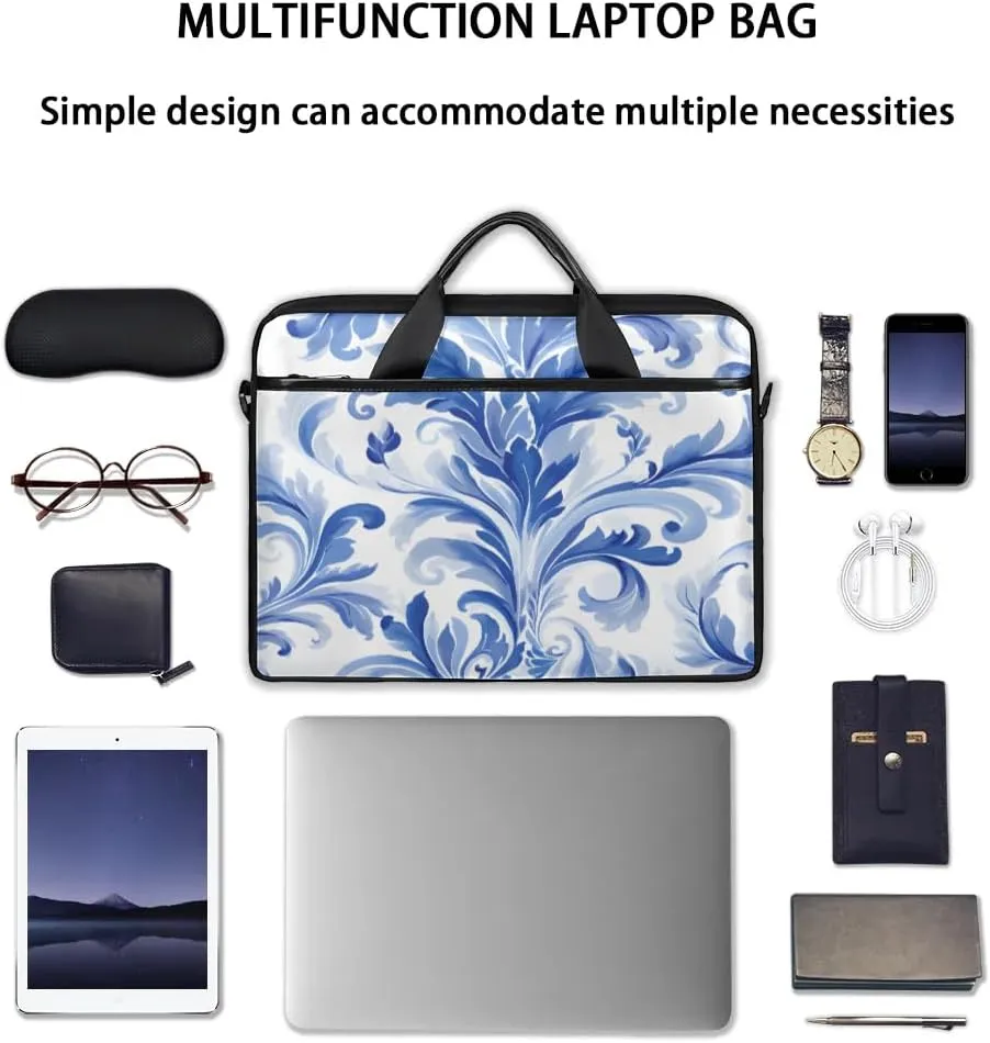 Laptop Shoulder Bag for 13-15 Inch Waterproof Laptop Sleeve Case Bag Slim Computer Carry Case Computer Cases for Laptops