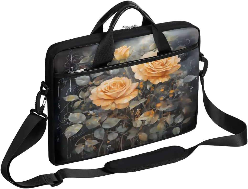 Laptop Shoulder Bag for 13-15 Inch Waterproof Laptop Sleeve Case Bag Slim Computer Carry Case Computer Cases for Laptops