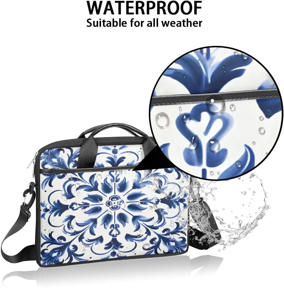Laptop Shoulder Bag for 13-15 Inch Waterproof Laptop Sleeve Case Bag Slim Computer Carry Case Computer Cases for Laptops