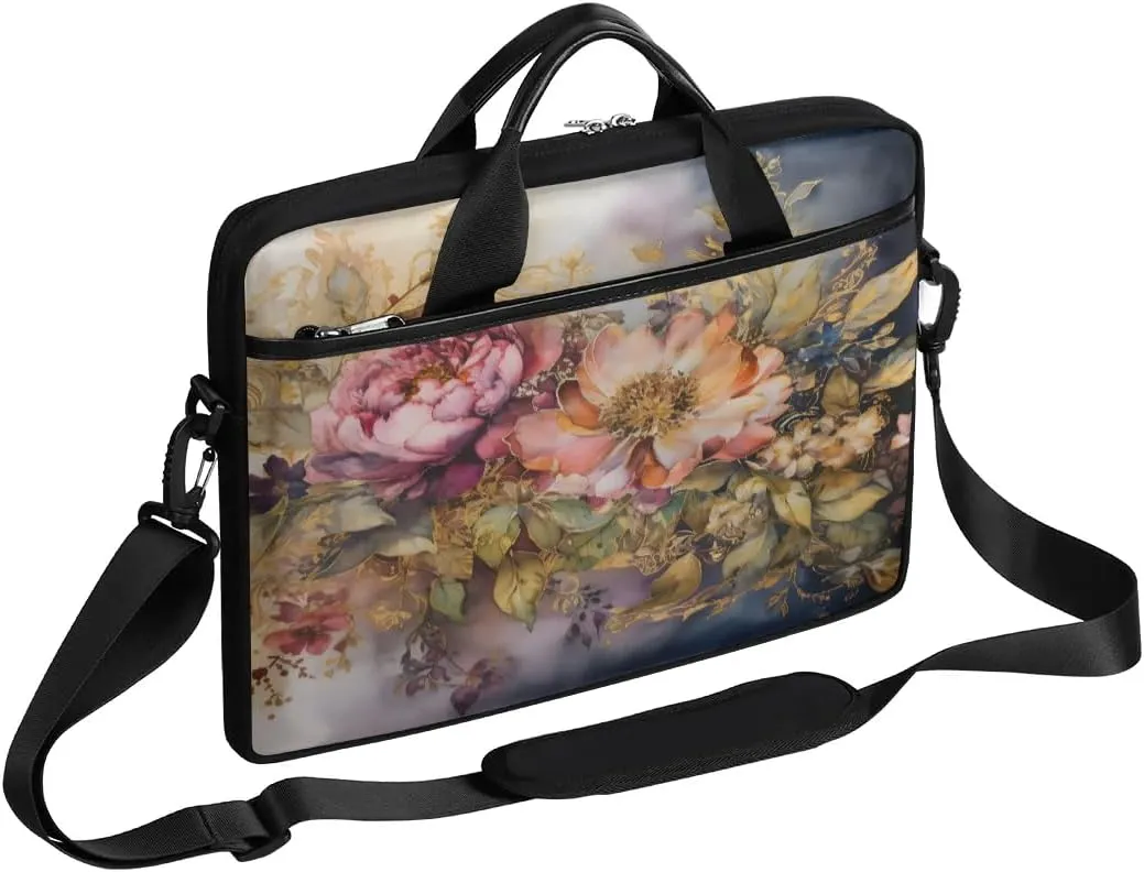 Laptop Shoulder Bag for 13-15 Inch Waterproof Laptop Sleeve Case Bag Slim Computer Carry Case Computer Cases for Laptops
