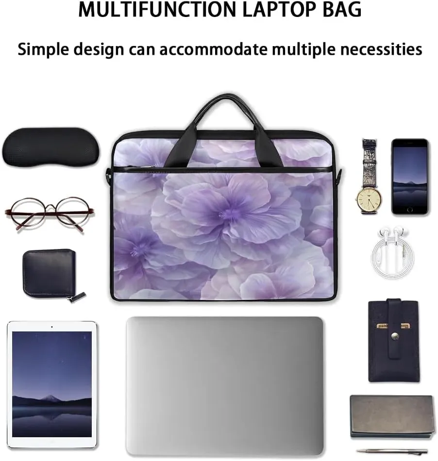 Laptop Shoulder Bag for 13-15 Inch Waterproof Laptop Sleeve Case Bag Slim Computer Carry Case Computer Cases for Laptops