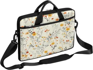 Laptop Shoulder Bag for 13-15 Inch Waterproof Laptop Sleeve Case Bag Slim Computer Carry Case Computer Cases for Laptops