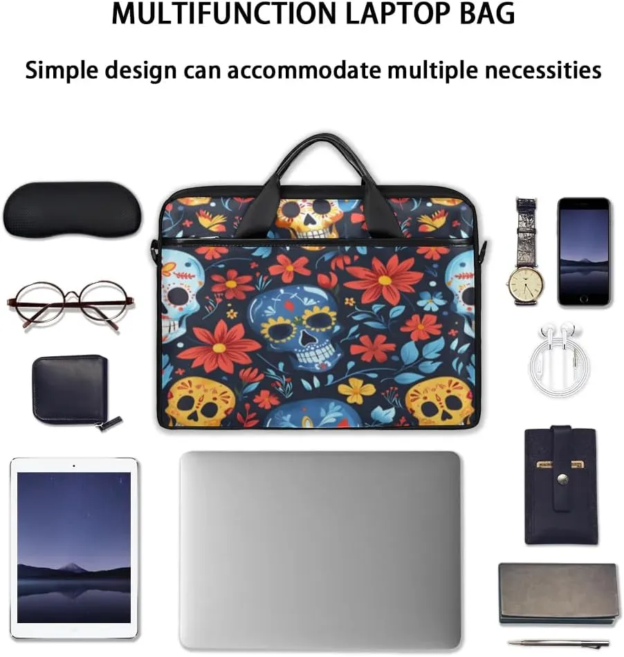Laptop Shoulder Bag for 13-15 Inch Waterproof Laptop Sleeve Case Bag Slim Computer Carry Case Computer Cases for Laptops