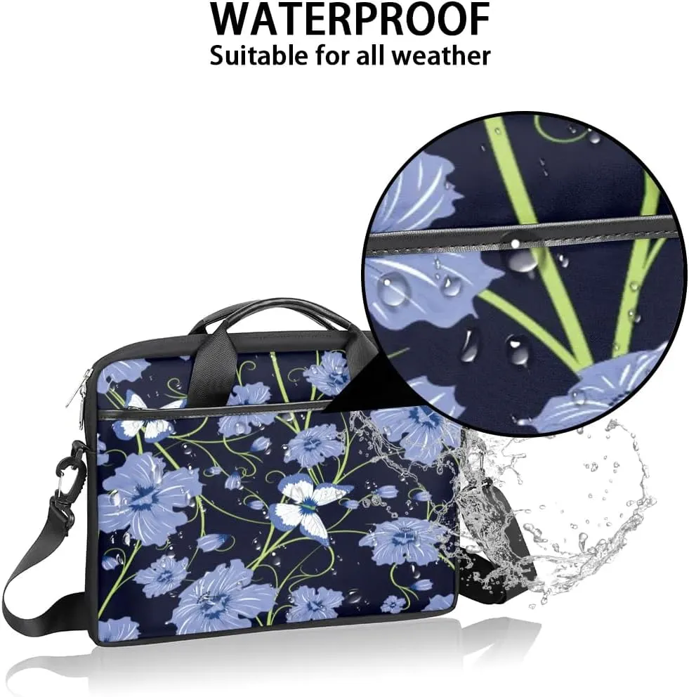 Laptop Shoulder Bag for 13-15 Inch Waterproof Laptop Sleeve Case Bag Slim Computer Carry Case Computer Cases for Laptops