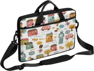 Laptop Shoulder Bag for 13-15 Inch Waterproof Laptop Sleeve Case Bag Slim Computer Carry Case Computer Cases for Laptops