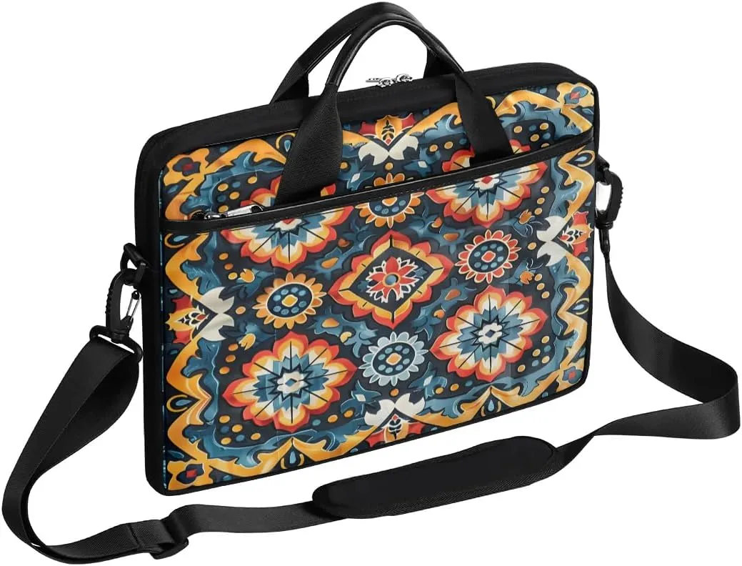 Laptop Shoulder Bag for 13-15 Inch Waterproof Laptop Sleeve Case Bag Slim Computer Carry Case Computer Cases for Laptops