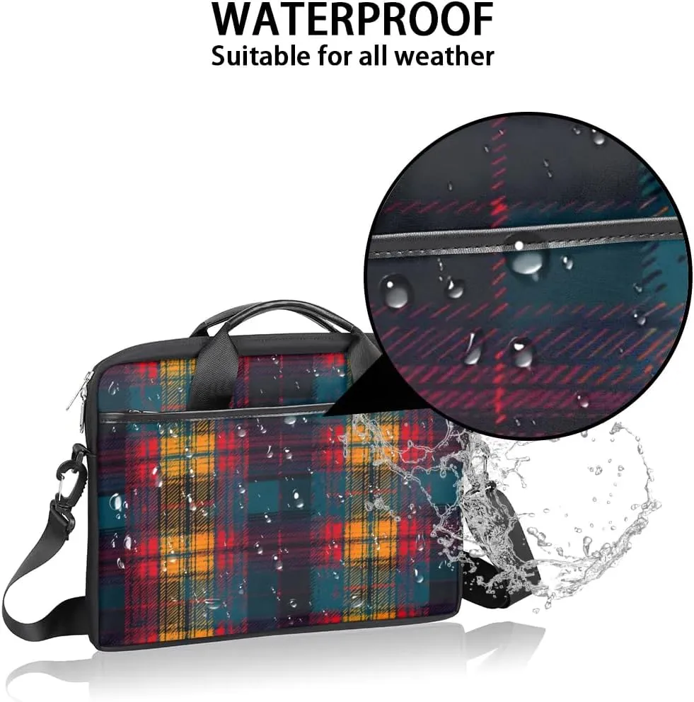 Laptop Shoulder Bag for 13-15 Inch Waterproof Laptop Sleeve Case Bag Slim Computer Carry Case Computer Cases for Laptops