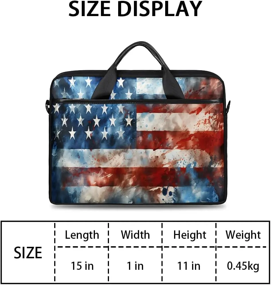 Laptop Shoulder Bag for 13-15 Inch Waterproof Laptop Sleeve Case Bag Slim Computer Carry Case Computer Cases for Laptops