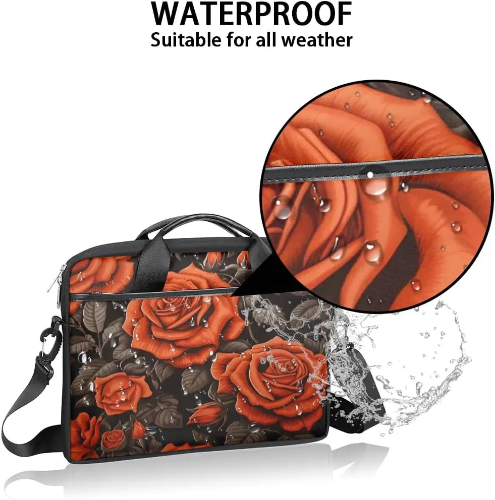 Laptop Shoulder Bag for 13-15 Inch Waterproof Laptop Sleeve Case Bag Slim Computer Carry Case Computer Cases for Laptops