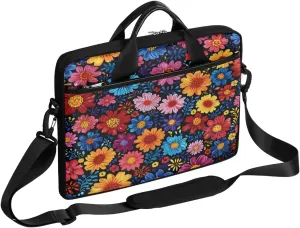Laptop Shoulder Bag for 13-15 Inch Waterproof Laptop Sleeve Case Bag Slim Computer Carry Case Computer Cases for Laptops