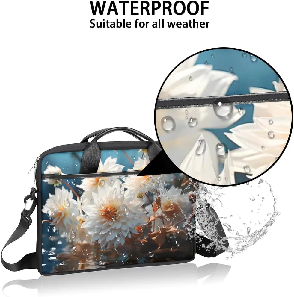 Laptop Shoulder Bag for 13-15 Inch Waterproof Laptop Sleeve Case Bag Slim Computer Carry Case Computer Cases for Laptops
