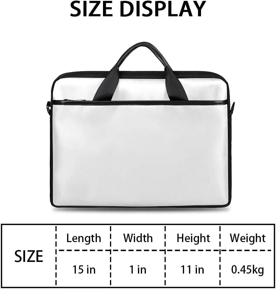 Laptop Shoulder Bag for 13-15 Inch Waterproof Laptop Sleeve Case Bag Slim Computer Carry Case Computer Cases for Laptops