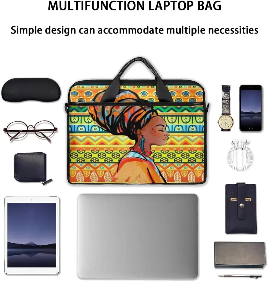Laptop Shoulder Bag for 13-15 Inch Waterproof Laptop Sleeve Case Bag Slim Computer Carry Case Computer Cases for Laptops