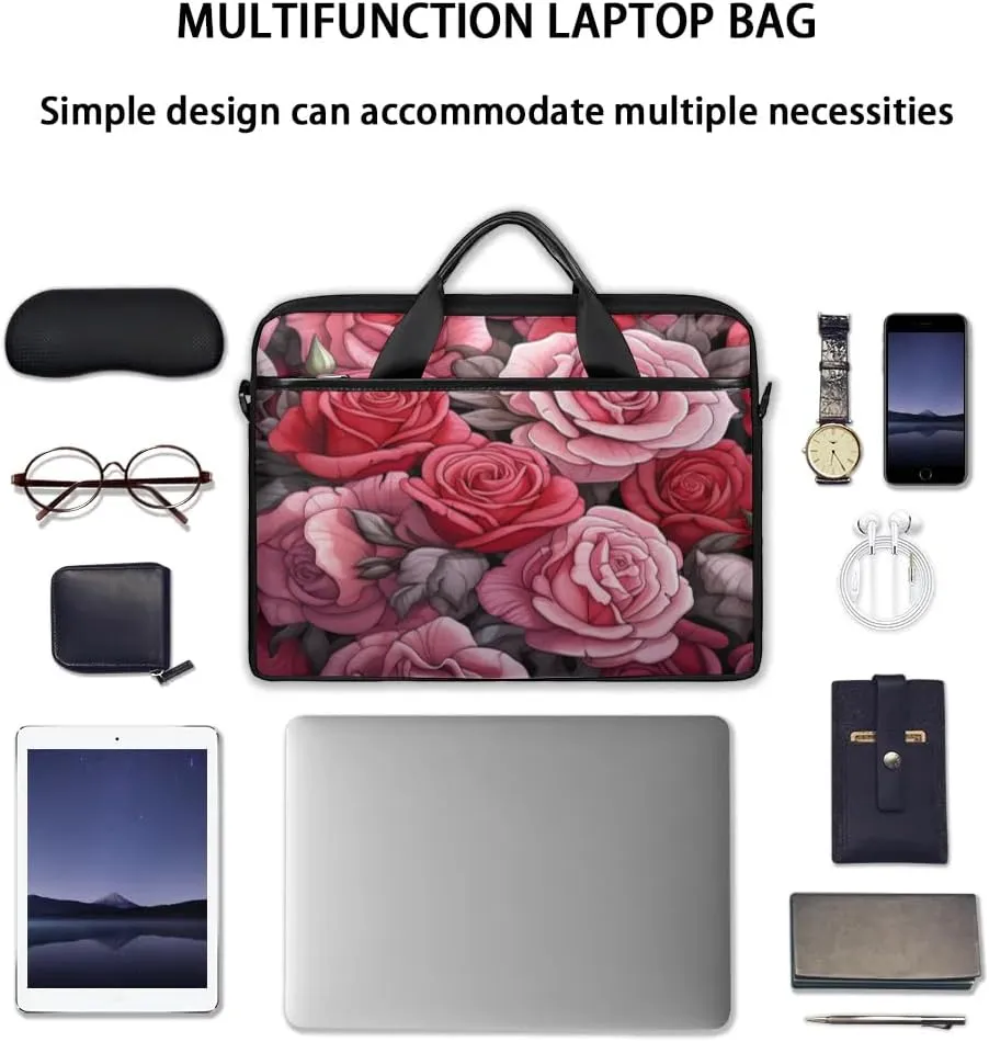 Laptop Shoulder Bag for 13-15 Inch Waterproof Laptop Sleeve Case Bag Slim Computer Carry Case Computer Cases for Laptops