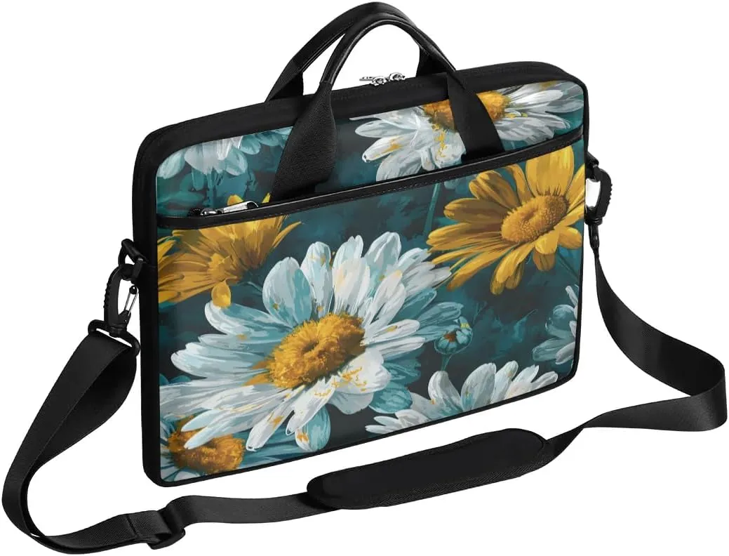 Laptop Shoulder Bag for 13-15 Inch Waterproof Laptop Sleeve Case Bag Slim Computer Carry Case Computer Cases for Laptops