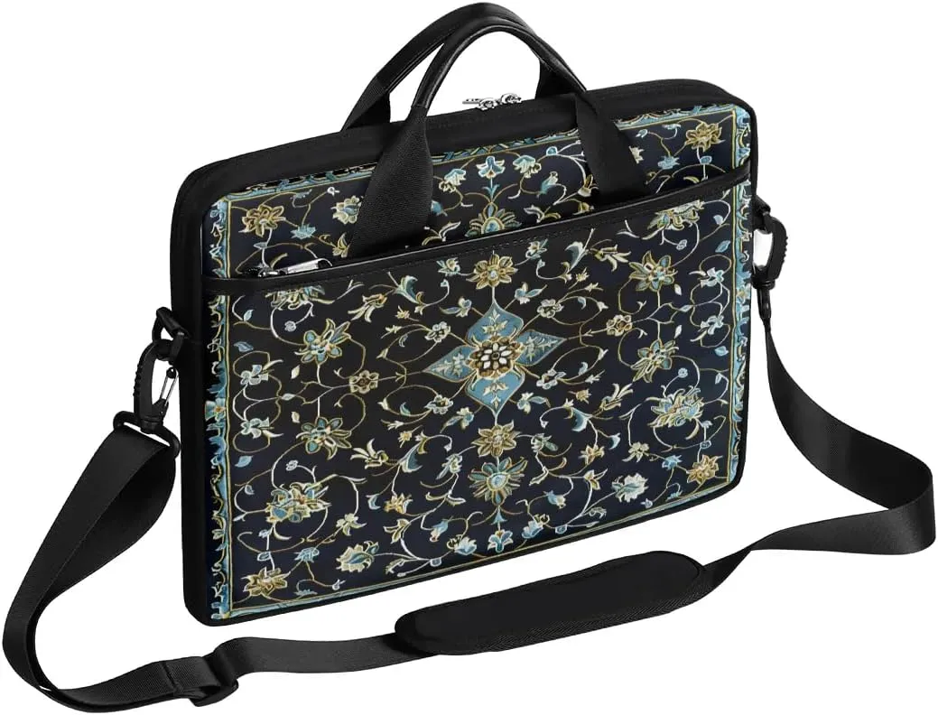 Laptop Shoulder Bag for 13-15 Inch Waterproof Laptop Sleeve Case Bag Slim Computer Carry Case Computer Cases for Laptops