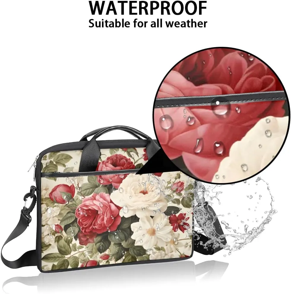 Laptop Shoulder Bag for 13-15 Inch Waterproof Laptop Sleeve Case Bag Slim Computer Carry Case Computer Cases for Laptops