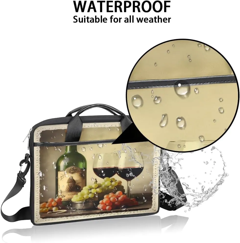 Laptop Shoulder Bag for 13-15 Inch Waterproof Laptop Sleeve Case Bag Slim Computer Carry Case Computer Cases for Laptops
