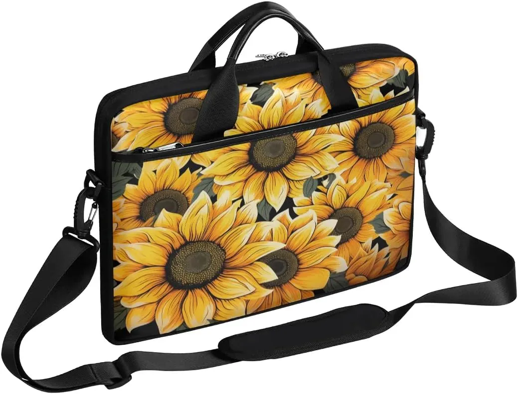 Laptop Shoulder Bag for 13-15 Inch Waterproof Laptop Sleeve Case Bag Slim Computer Carry Case Computer Cases for Laptops