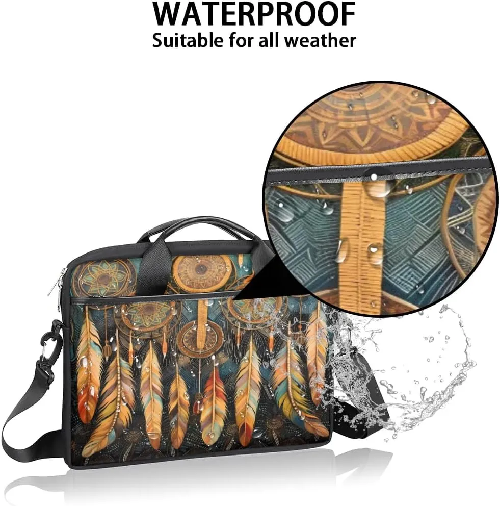Laptop Shoulder Bag for 13-15 Inch Waterproof Laptop Sleeve Case Bag Slim Computer Carry Case Computer Cases for Laptops