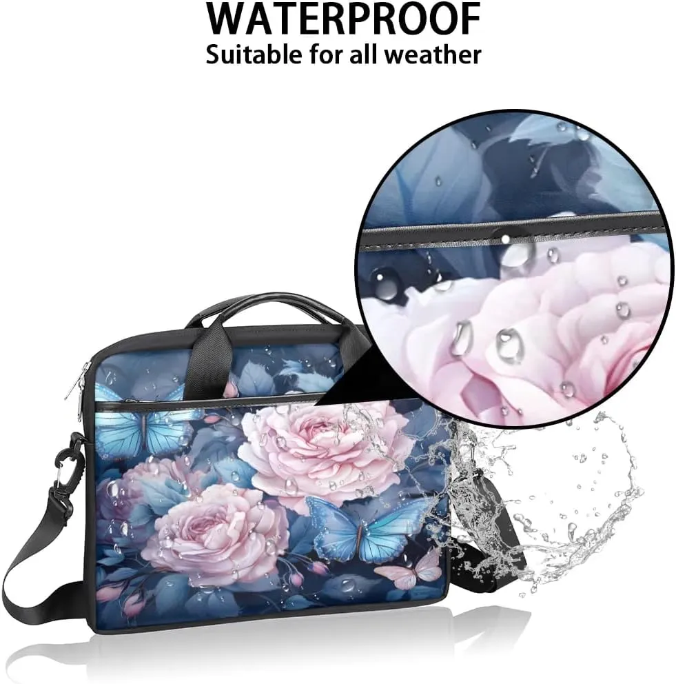 Laptop Shoulder Bag for 13-15 Inch Waterproof Laptop Sleeve Case Bag Slim Computer Carry Case Computer Cases for Laptops