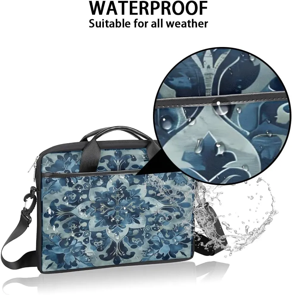 Laptop Shoulder Bag for 13-15 Inch Waterproof Laptop Sleeve Case Bag Slim Computer Carry Case Computer Cases for Laptops