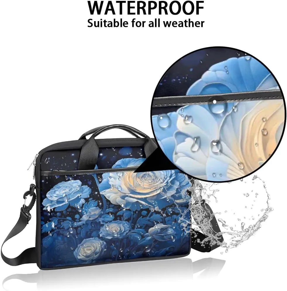 Laptop Shoulder Bag for 13-15 Inch Waterproof Laptop Sleeve Case Bag Slim Computer Carry Case Computer Cases for Laptops