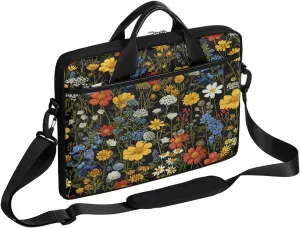 Laptop Shoulder Bag for 13-15 Inch Waterproof Laptop Sleeve Case Bag Slim Computer Carry Case Computer Cases for Laptops