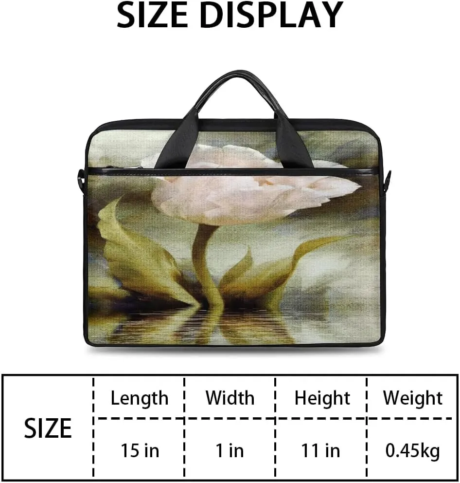 Laptop Shoulder Bag for 13-15 Inch Waterproof Laptop Sleeve Case Bag Slim Computer Carry Case Computer Cases for Laptops