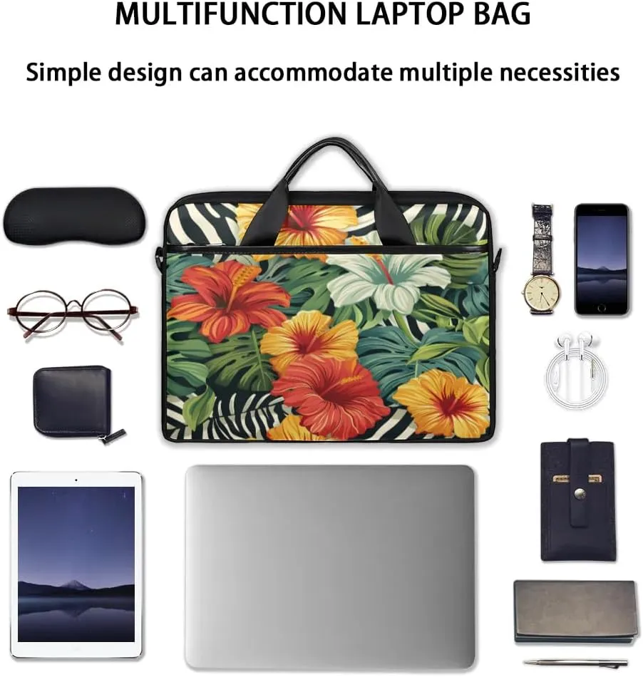 Laptop Shoulder Bag for 13-15 Inch Waterproof Laptop Sleeve Case Bag Slim Computer Carry Case Computer Cases for Laptops