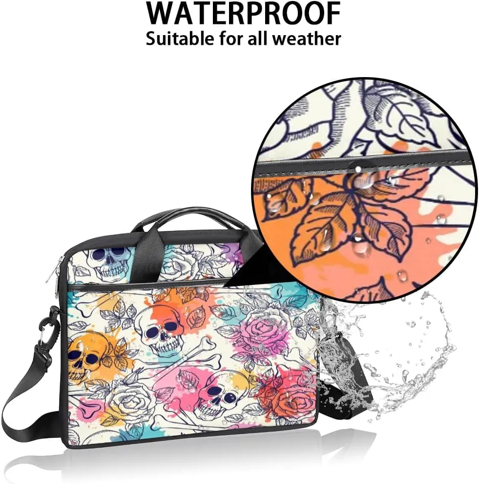Laptop Shoulder Bag for 13-15 Inch Waterproof Laptop Sleeve Case Bag Slim Computer Carry Case Computer Cases for Laptops