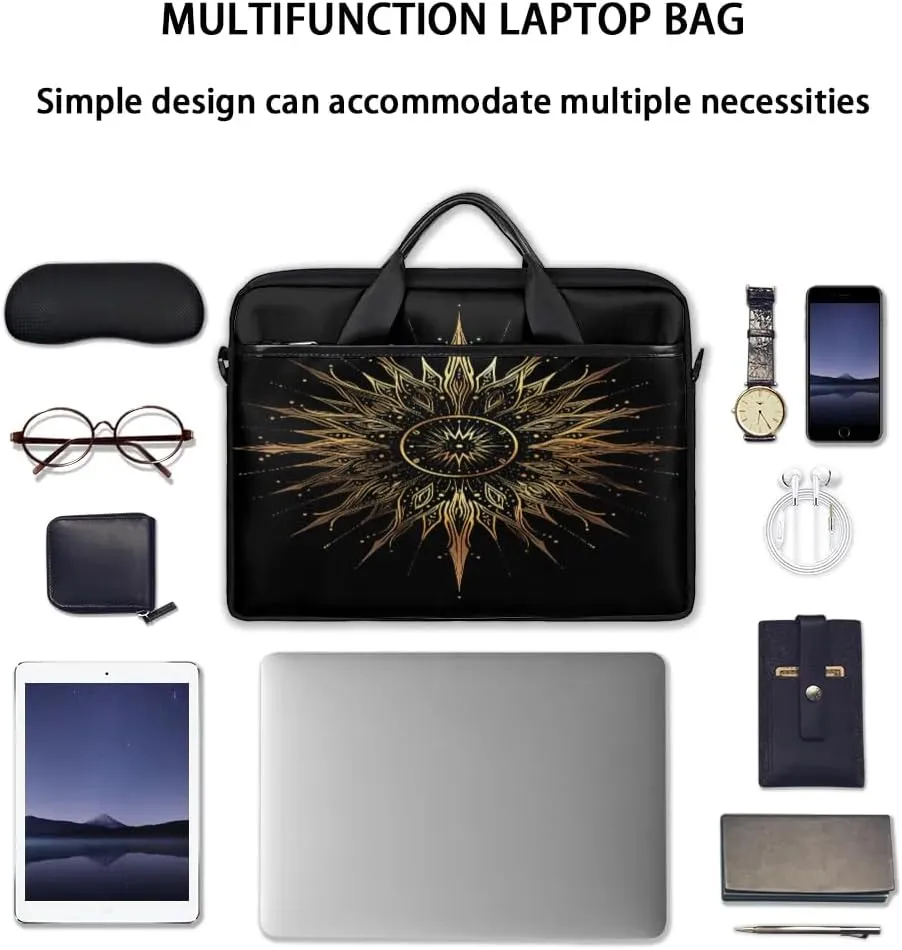 Laptop Shoulder Bag for 13-15 Inch Waterproof Laptop Sleeve Case Bag Slim Computer Carry Case Computer Cases for Laptops