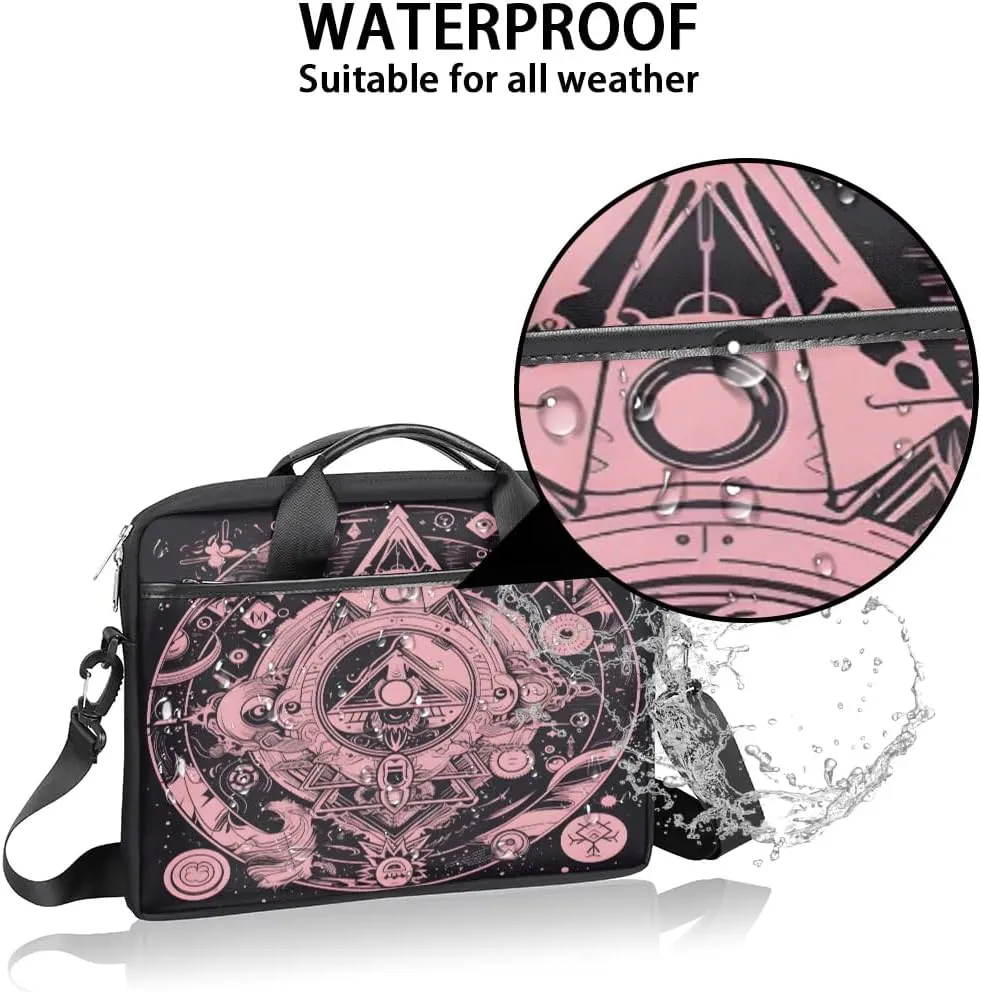 Laptop Shoulder Bag for 13-15 Inch Waterproof Laptop Sleeve Case Bag Slim Computer Carry Case Computer Cases for Laptops