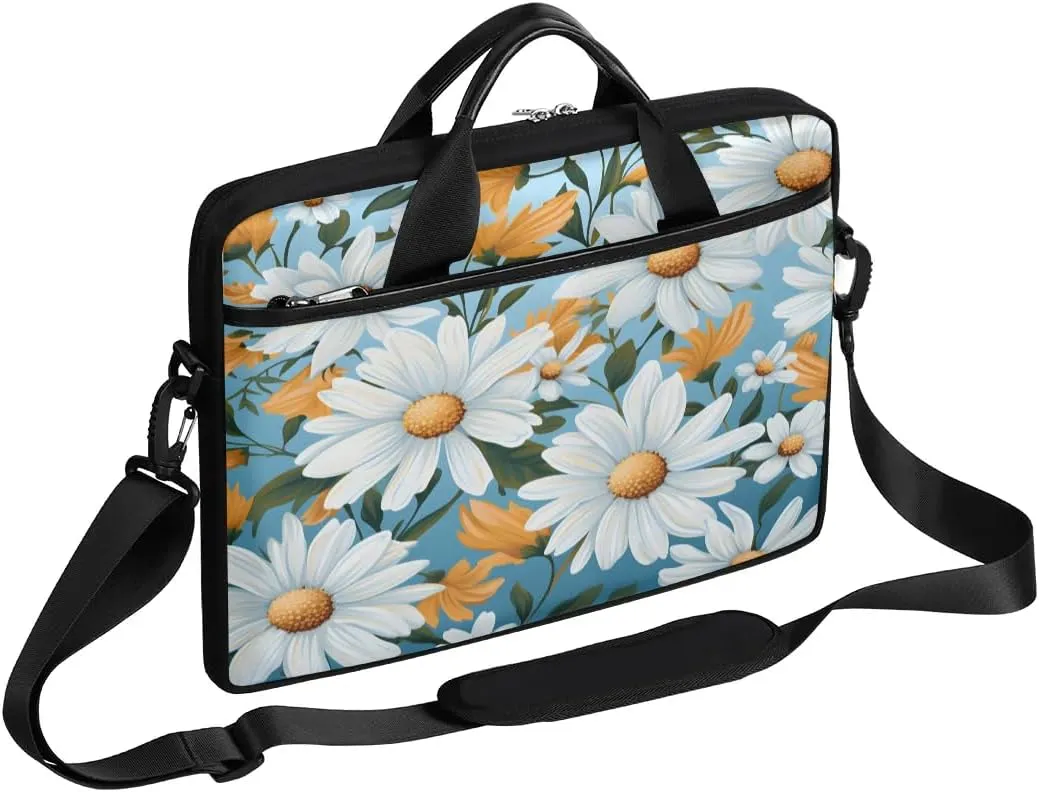 Laptop Shoulder Bag for 13-15 Inch Waterproof Laptop Sleeve Case Bag Slim Computer Carry Case Computer Cases for Laptops