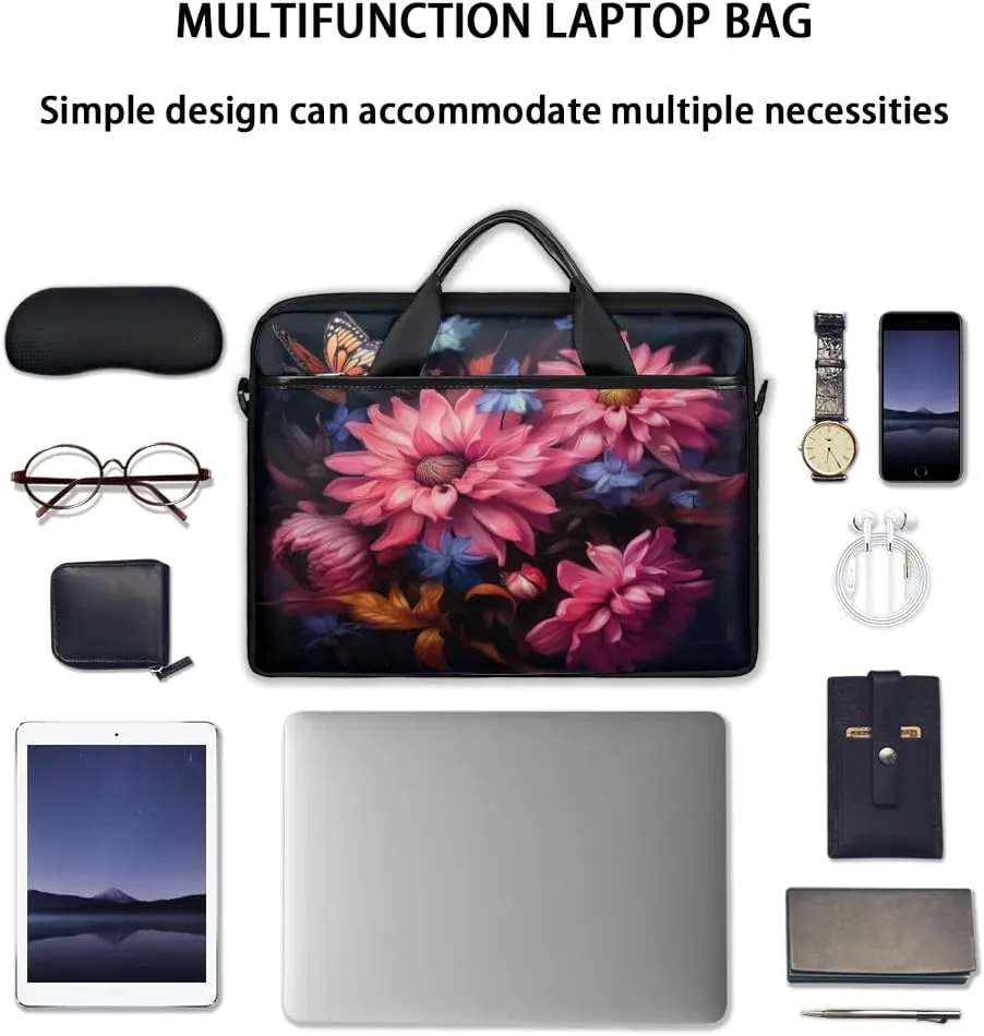 Laptop Shoulder Bag for 13-15 Inch Waterproof Laptop Sleeve Case Bag Slim Computer Carry Case Computer Cases for Laptops