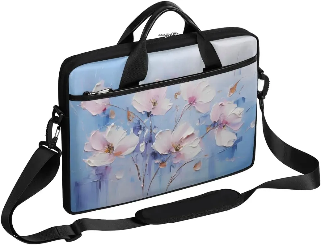 Laptop Shoulder Bag for 13-15 Inch Waterproof Laptop Sleeve Case Bag Slim Computer Carry Case Computer Cases for Laptops