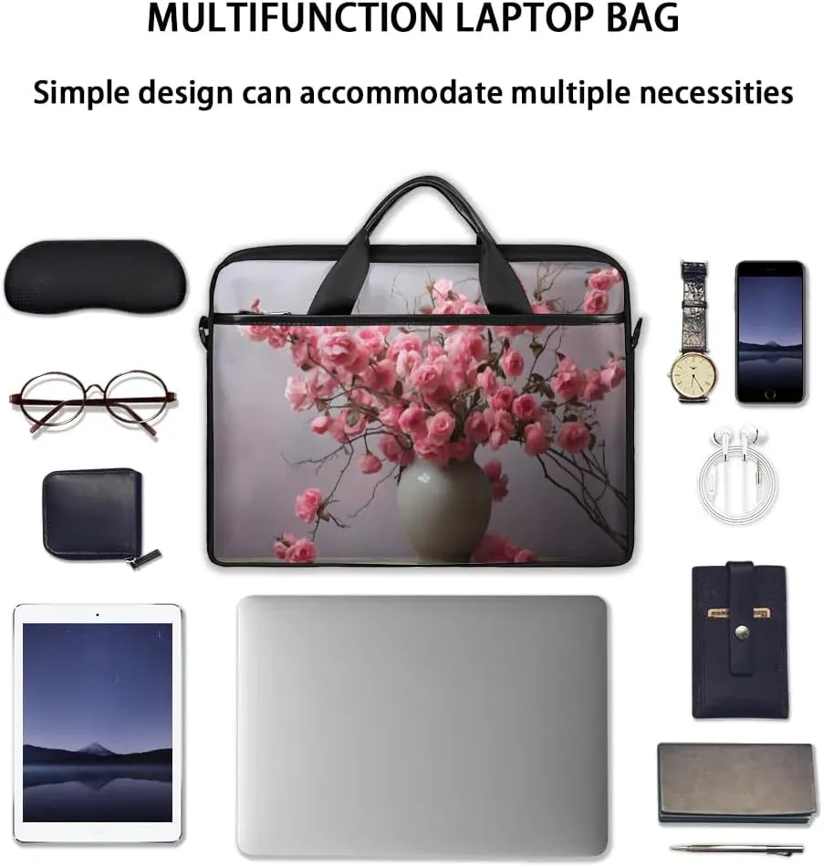 Laptop Shoulder Bag for 13-15 Inch Waterproof Laptop Sleeve Case Bag Slim Computer Carry Case Computer Cases for Laptops