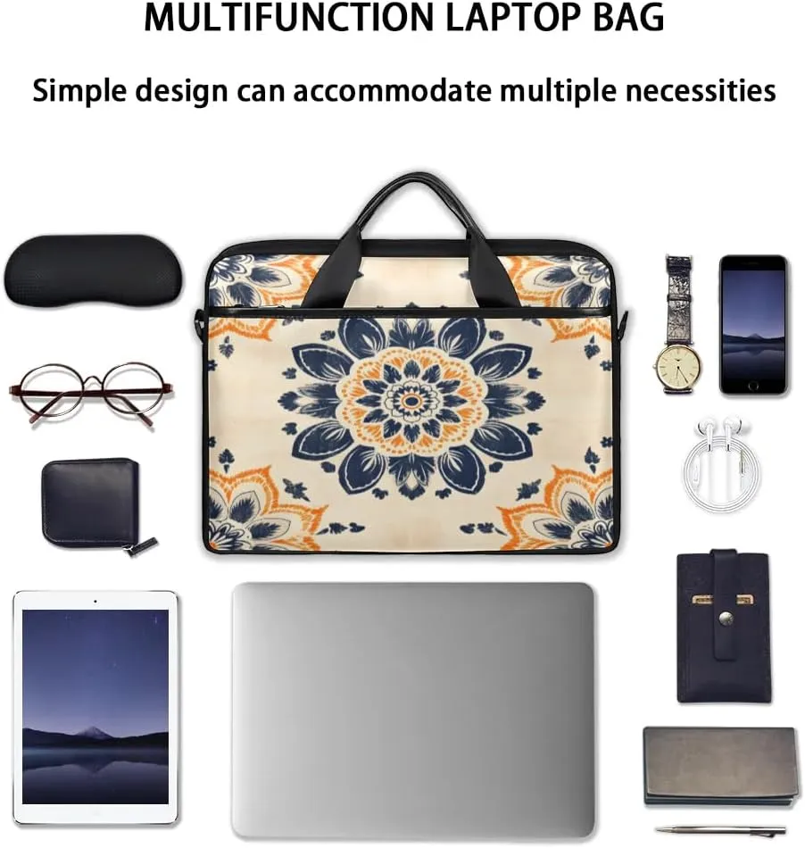 Laptop Shoulder Bag for 13-15 Inch Waterproof Laptop Sleeve Case Bag Slim Computer Carry Case Computer Cases for Laptops