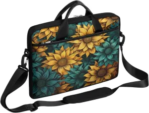 Laptop Shoulder Bag for 13-15 Inch Waterproof Laptop Sleeve Case Bag Slim Computer Carry Case Computer Cases for Laptops