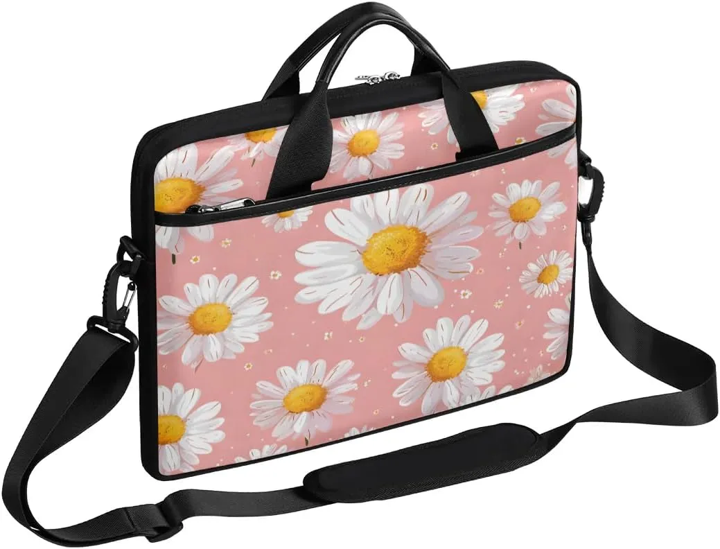 Laptop Shoulder Bag for 13-15 Inch Waterproof Laptop Sleeve Case Bag Slim Computer Carry Case Computer Cases for Laptops