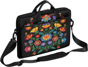 Laptop Shoulder Bag for 13-15 Inch Waterproof Laptop Sleeve Case Bag Slim Computer Carry Case Computer Cases for Laptops