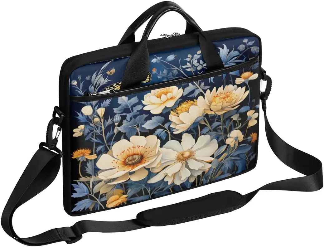 Laptop Shoulder Bag for 13-15 Inch Waterproof Laptop Sleeve Case Bag Slim Computer Carry Case Computer Cases for Laptops