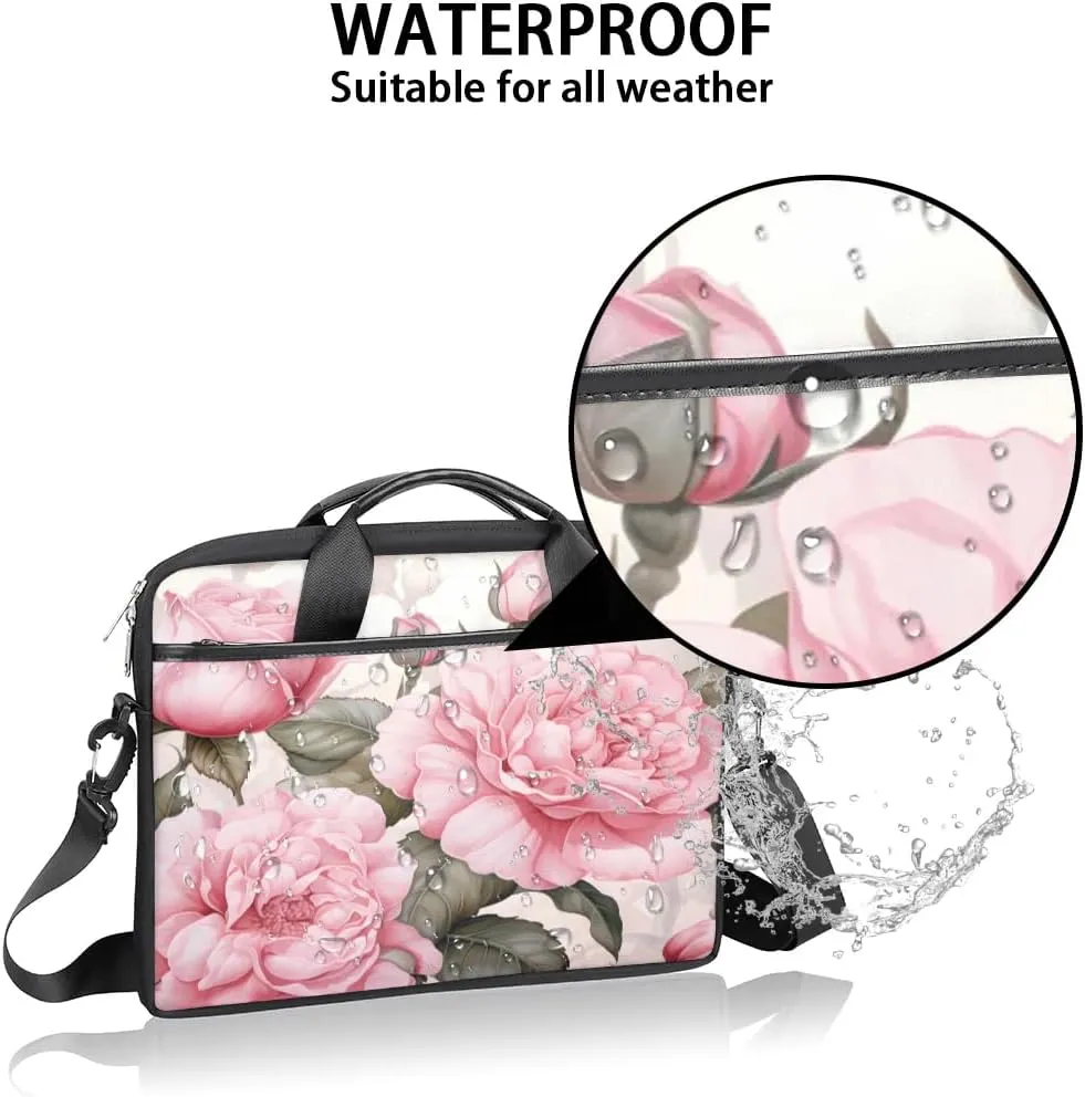 Laptop Shoulder Bag for 13-15 Inch Waterproof Laptop Sleeve Case Bag Slim Computer Carry Case Computer Cases for Laptops