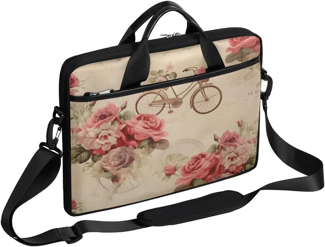 Laptop Shoulder Bag for 13-15 Inch Waterproof Laptop Sleeve Case Bag Slim Computer Carry Case Computer Cases for Laptops