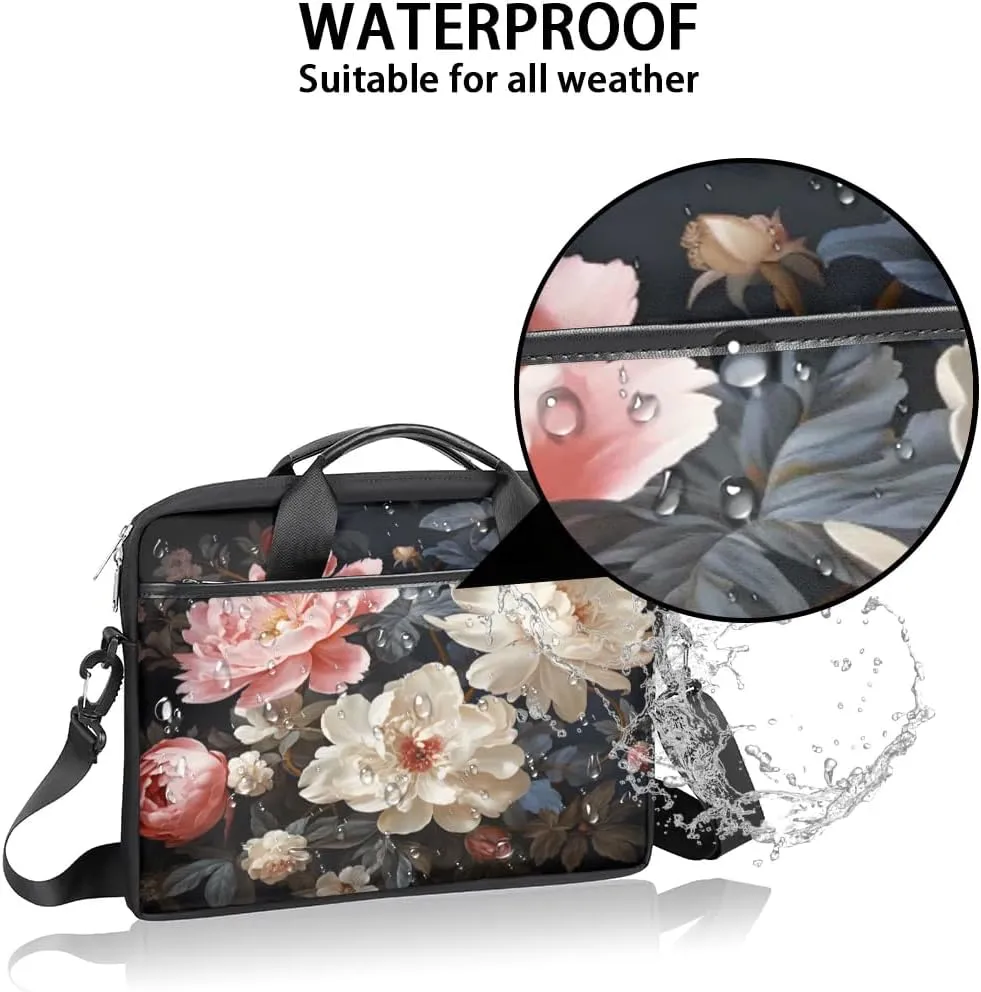 Laptop Shoulder Bag for 13-15 Inch Waterproof Laptop Sleeve Case Bag Slim Computer Carry Case Computer Cases for Laptops