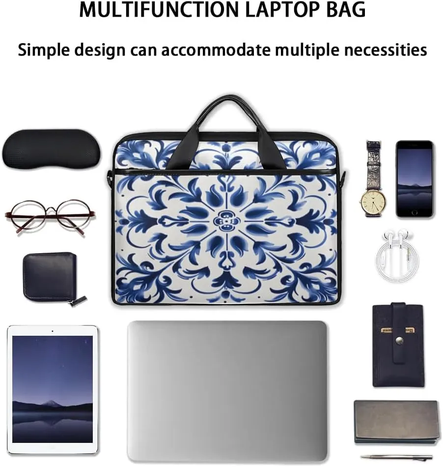 Laptop Shoulder Bag for 13-15 Inch Waterproof Laptop Sleeve Case Bag Slim Computer Carry Case Computer Cases for Laptops
