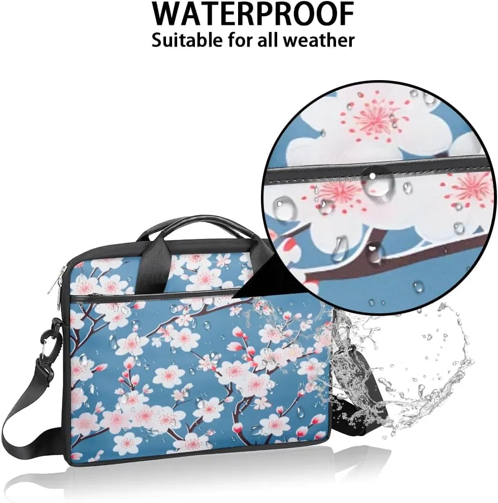 Laptop Shoulder Bag for 13-15 Inch Waterproof Laptop Sleeve Case Bag Slim Computer Carry Case Computer Cases for Laptops