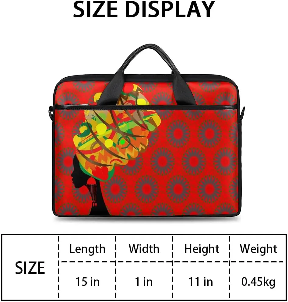 Laptop Shoulder Bag for 13-15 Inch Waterproof Laptop Sleeve Case Bag Slim Computer Carry Case Computer Cases for Laptops